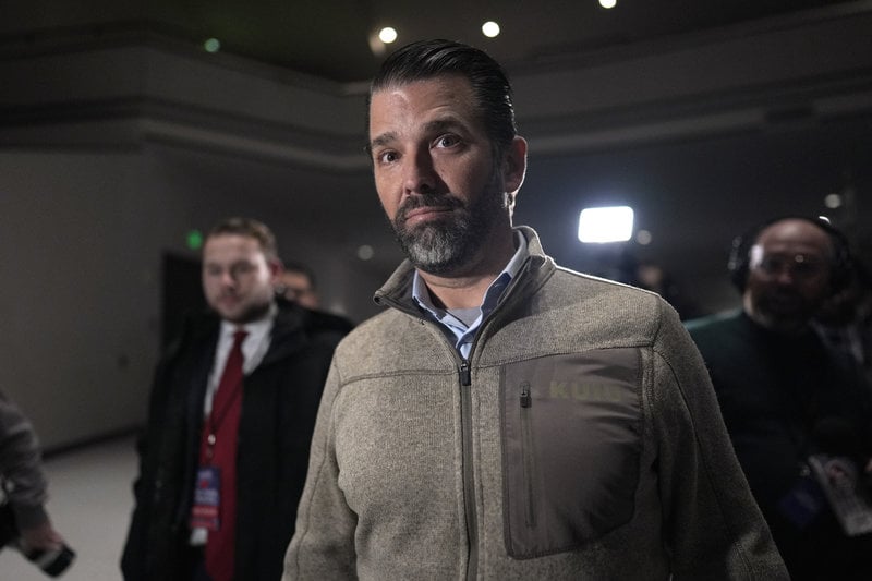 Donald Trump Jr ska enligt People ha dejtat Kimberly Guilfoyle 2018. Foto: Carolyn Kaster/AP/TT